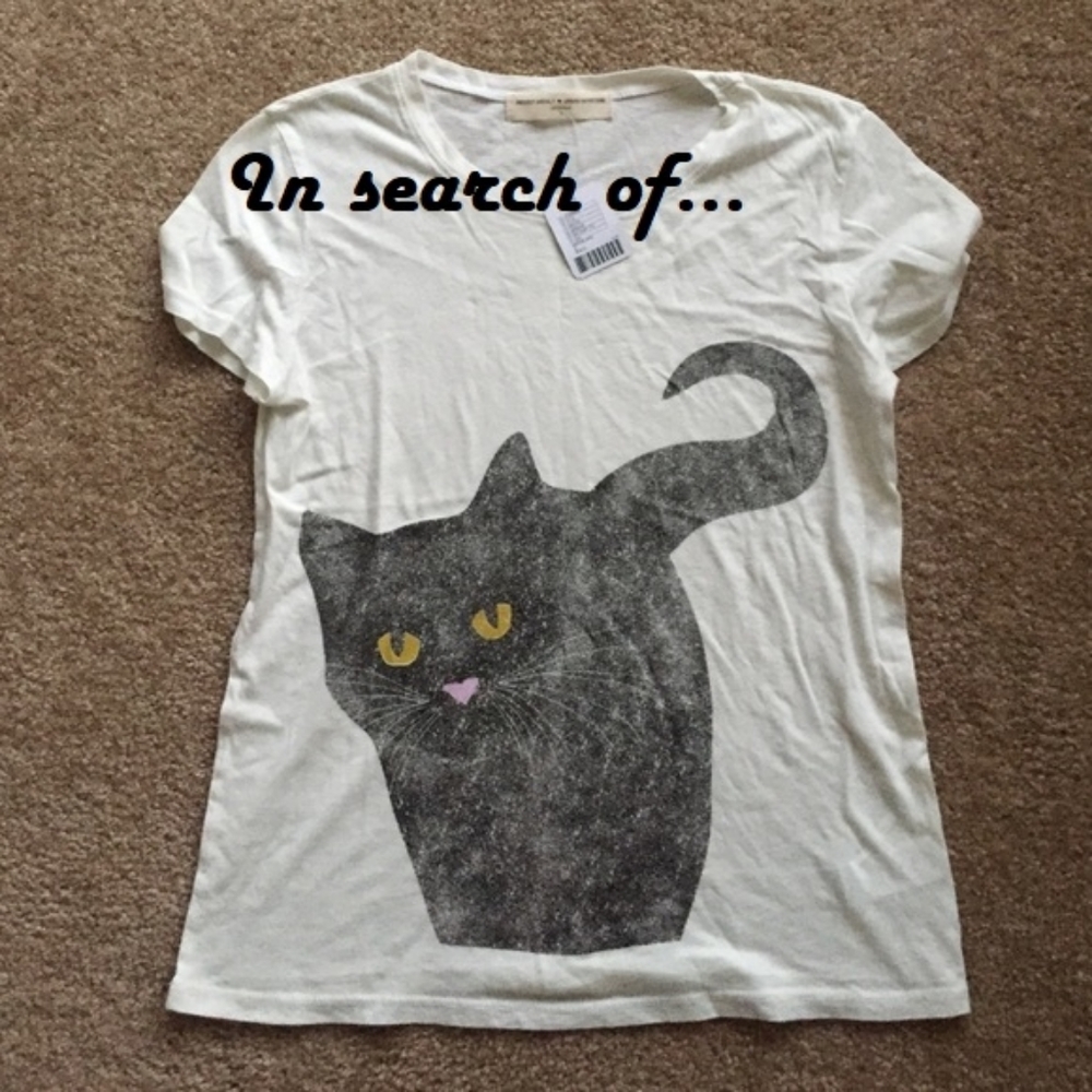 ISO Project Social T black cat tee